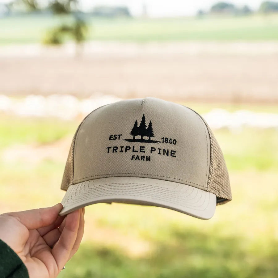 Triple Pine Farm Trucker Hat